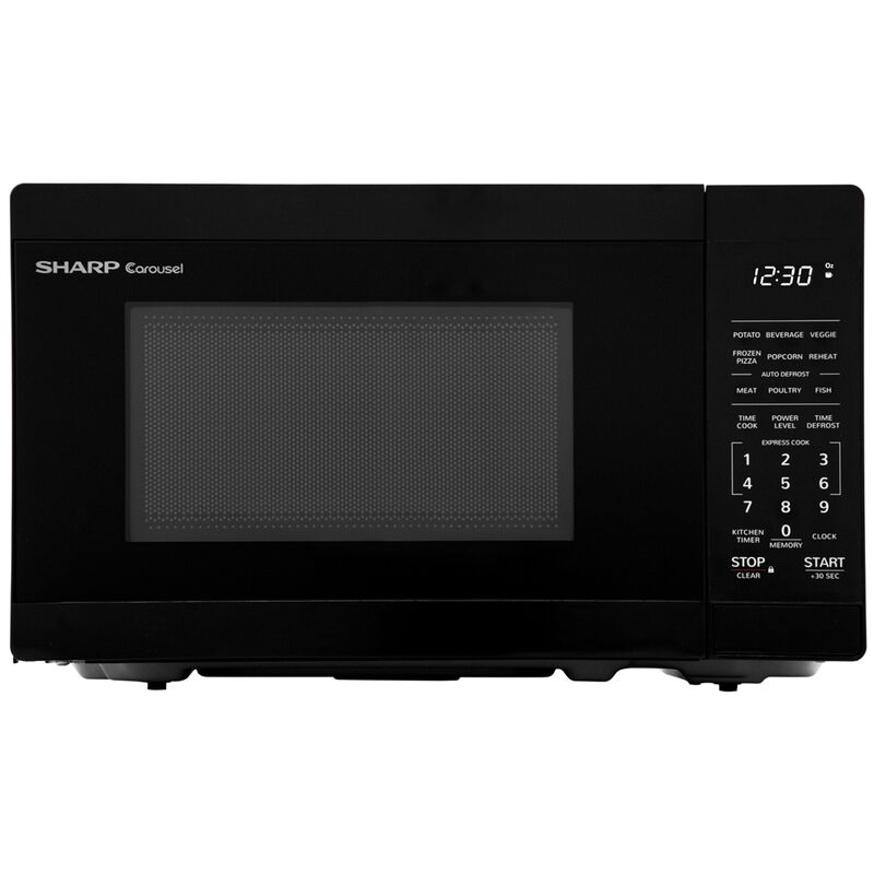 Countertop0.7Cuft Digital Kitchen Microwave Oven RV Dorm Mini Small Led  Black W
