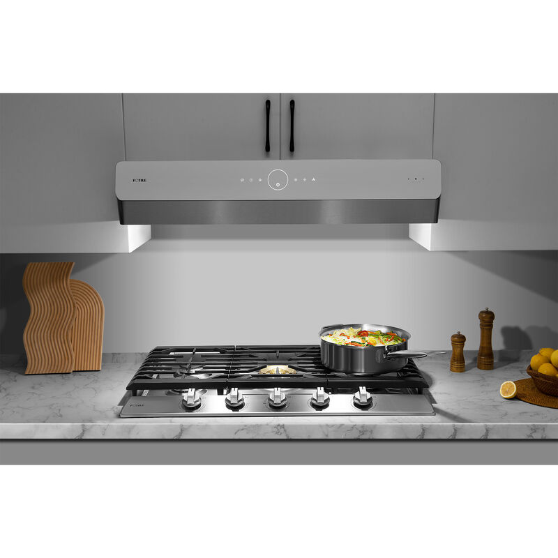 Fotile 30 in. 2-Piece Kitchen Package - Gas Cooktop and Range Hood