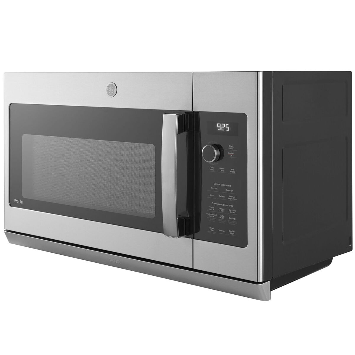 GE Profile 30inch 2.2 Cu. Ft. Over-the-Range Microwave with 10 Power  Levels, 400 CFM & Sensor Cooking Controls - Stainless Steel