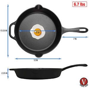 Rachael's Super Popular 12-Inch Cast Iron Skillet Is Back In Stock