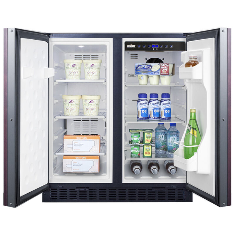 Summit 30 in. 5.4 cu. ft. Mini Fridge with Freezer Compartment