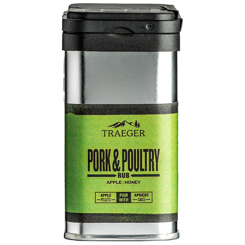 Traeger Pork & Poultry Rub 9.25 Oz., Seasonings, Sauces, Rubs, Food &  Gifts