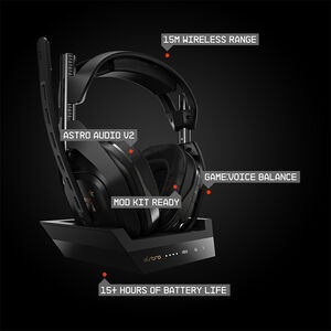 Astro A50 Wireless Gaming Headset + Base Station for Xbox One/PC