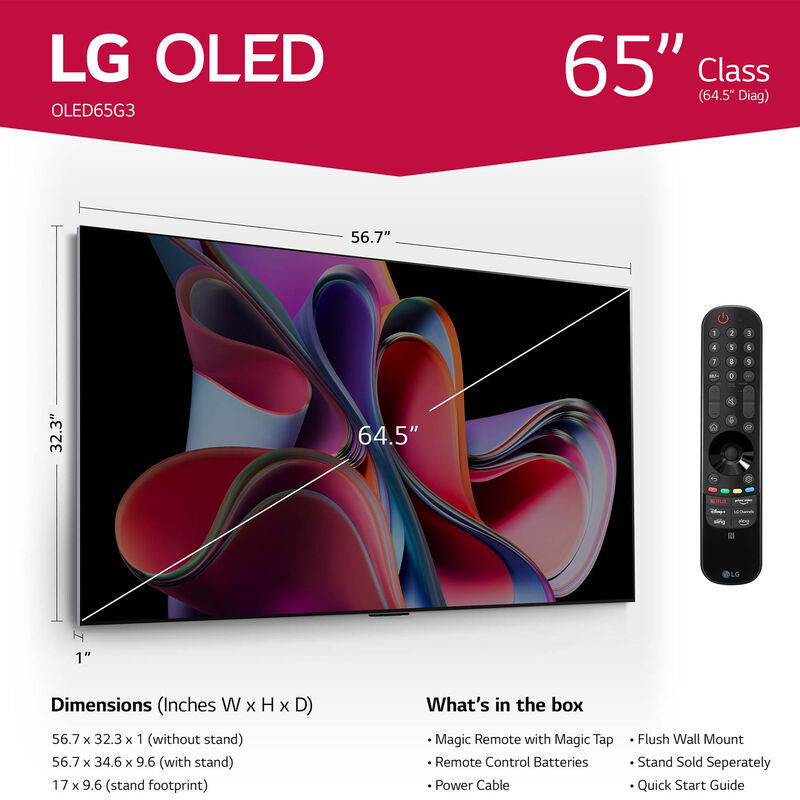 LG G3 OLED evo Smart 4K UHD TV with HDR
