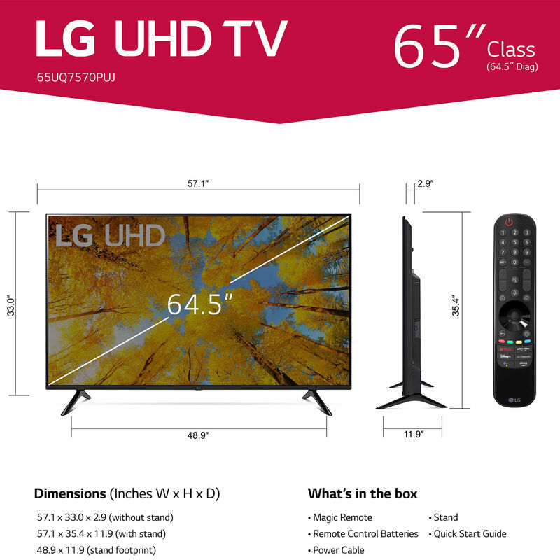 Televisor 70 4K Ultra HD Smart TV 70UM7370PSA LG