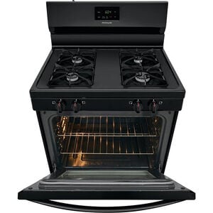 Frigidaire 30 in. 5.0 cu. ft. Oven Freestanding Gas Range with 4 Sealed Burners - Black, , hires