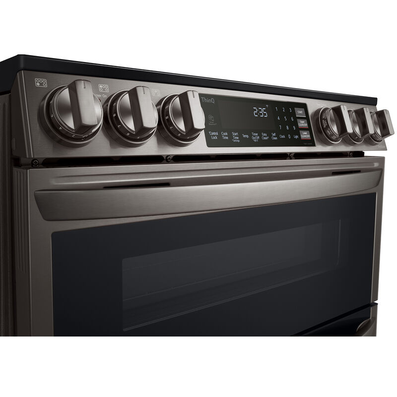 GE Profile 30 Smart Electric Smooth Top Double Oven Range with