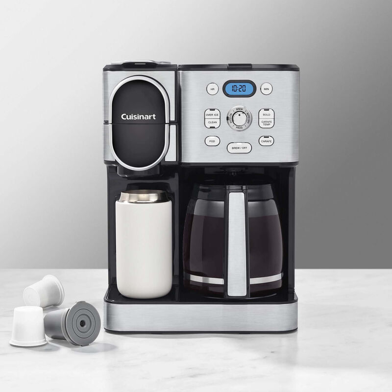 Cuisinart - Coffee Center 12 Cup coffeemaker and Single-Serve