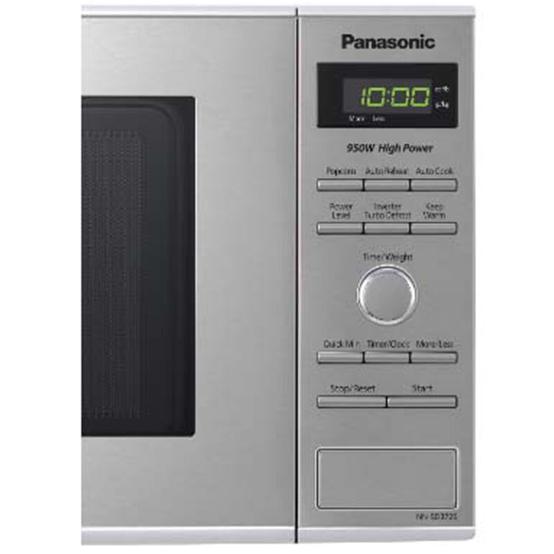 Panasonic 19inch 0.8 Cu. Ft. Countertop Microwave with 10 Power Levels -  Stainless Steel