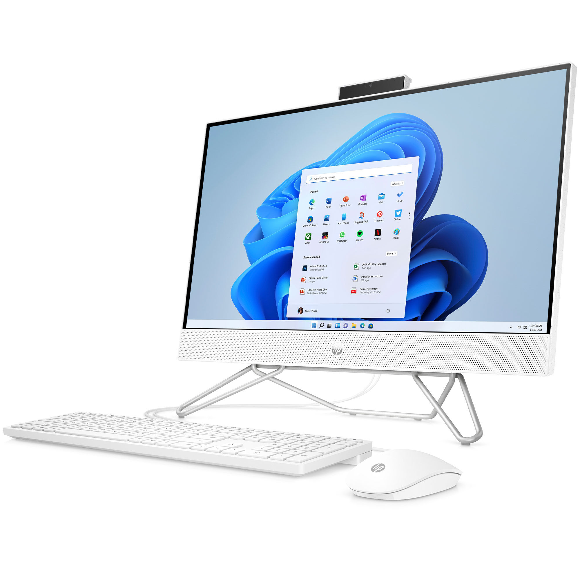 HP 23.8inch Touchscreen All-in-one with Intel Silver J5040, 8GB RAM, 256GB  SSD, Win 11 Home (577C5AA#ABA)