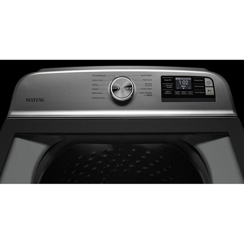 Maytag 27 in. 4.7 cu. ft. Smart Top Load Washer with Agitator
