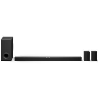 LG 7.1.3 ch. Soundbar with Wireless Dolby Atmos & Rear Speakers - Black | S90TR
