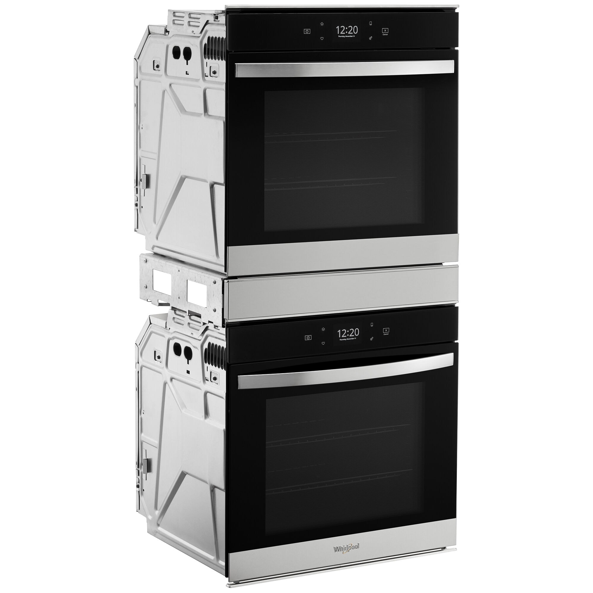 whirlpool double wall oven