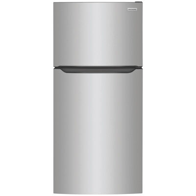 Frigidaire 30 in. 20.0 cu. ft. Top Freezer Refrigerator - Stainless Steel | FFHT2045VS