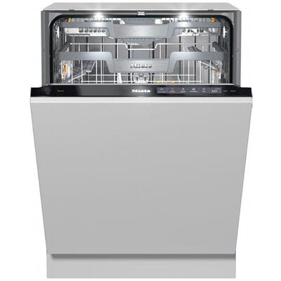 Miele 24 in. Smart Built-In Dishwasher with AutoDos System, Top Control, 40 dBA Sound Level, 33 Wash Cycles & Sanitize Cycle - Custom Panel Ready | G7966SCVI