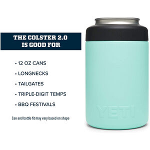 Yeti Rambler Colster Can Cooler - 12 oz - Seafoam