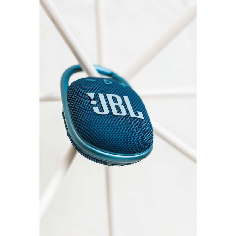 JBL JBLCLIP4BLU, Clip 4, Portable Bluetooth Speaker, Blue