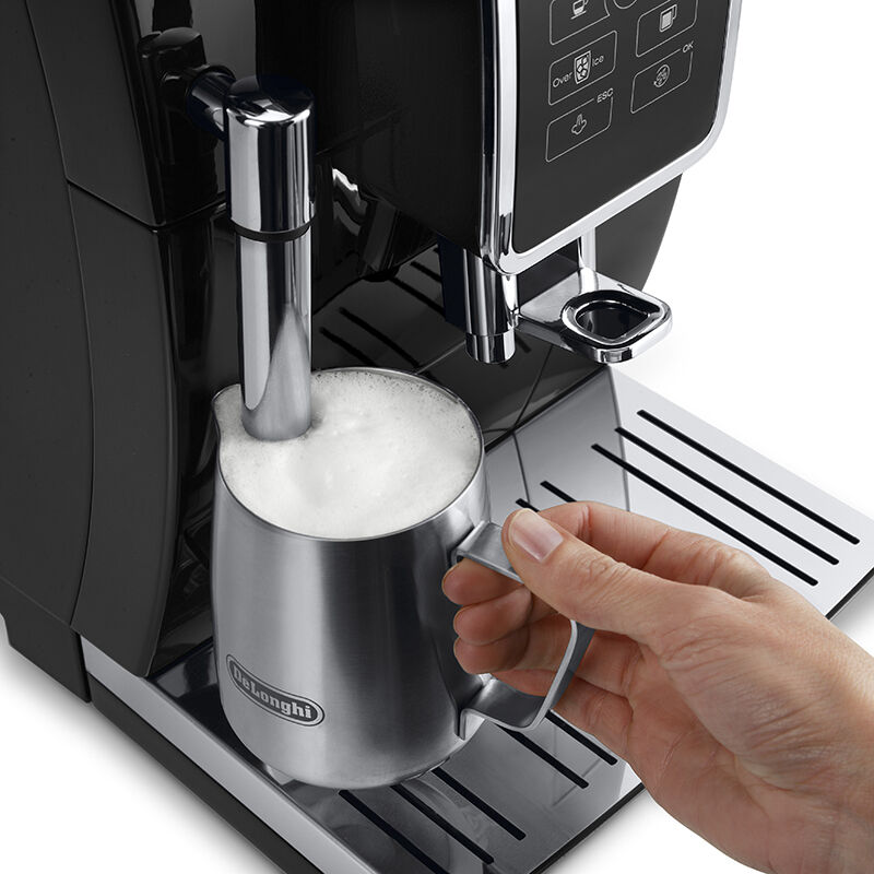 wijn Een effectief Blaast op De'Longhi Dinamica Automatic Coffee & Espresso Machine with Iced Coffee +  Manual Milk Frother | P.C. Richard & Son