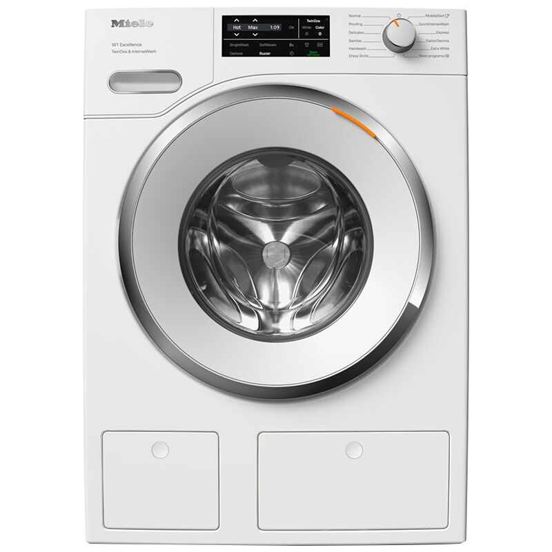 Miele 24 in. 2.26 cu. ft. Smart Stackable Front Load Washer with 