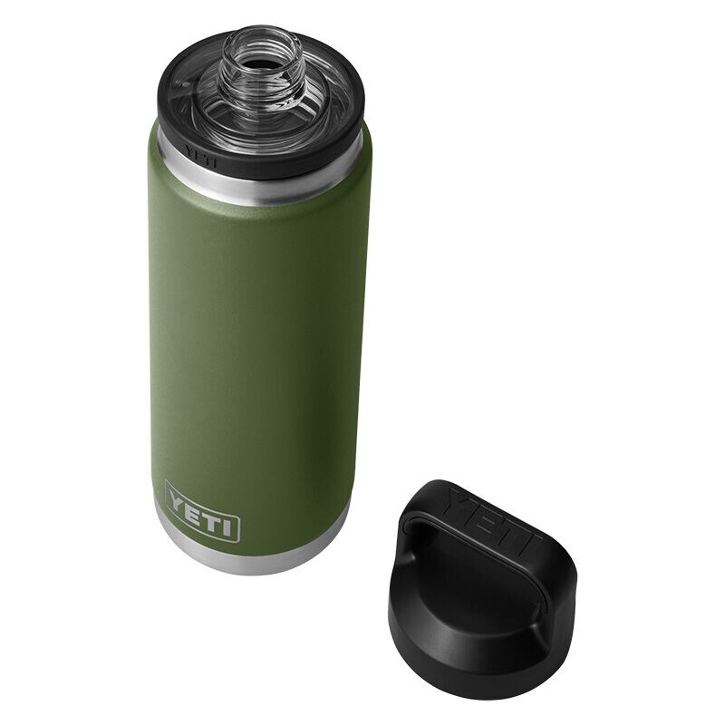 YETI Rambler 26 oz Bottle with Chug Cap - Highlands Olive