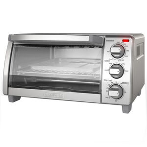 BLACK+DECKER 4-Slice Natural Convection Toaster Oven - Stainless Steel  TO1745SSG for Sale in Clearwater, FL - OfferUp