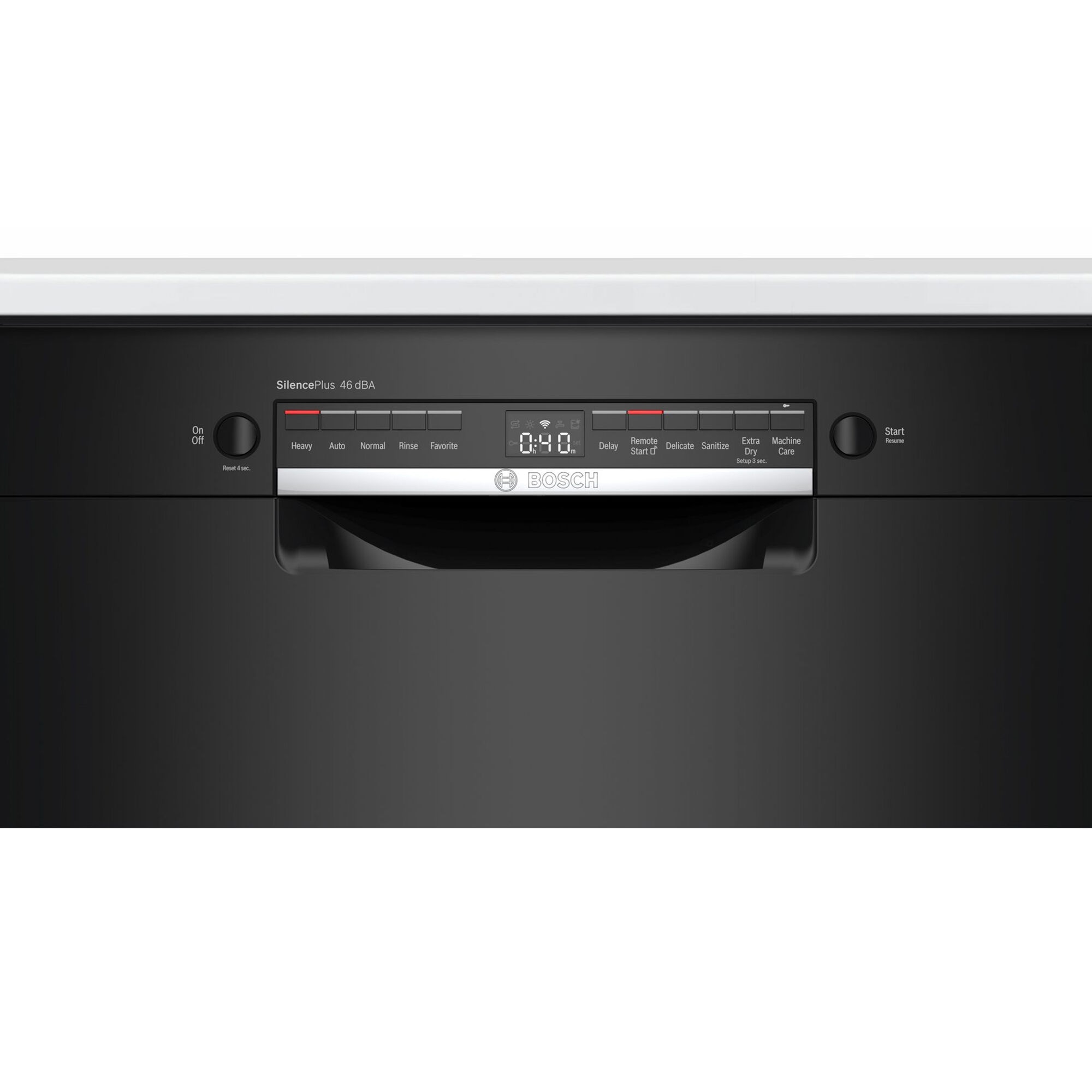 Bosch 300 Series 24 in. Smart Built-In Dishwasher with Front Control