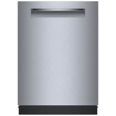 Bosch 500 Series 24 in. Smart Built-In Dishwasher with Top Control, 38 dBA Sound Level, 16 Place Settings, 8 Wash Cycles & Sanitize Cycle - Stainless Steel | SHP95CM5N