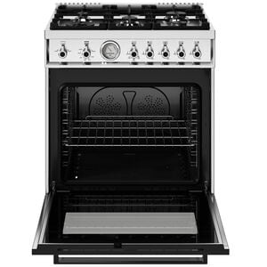 Bertazzoni Professional Series 30 in. 4.7 cu. ft. Convection Oven Freestanding LP Gas Range with 5 Sealed Burners - Stainless Steel, , hires