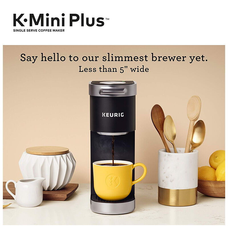 KEURIG K-Mini Single Serve Coffee Maker Aqua Blue Travel Mug Friendly  Countertop