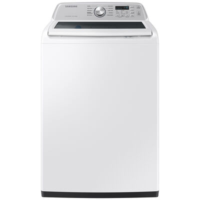 Samsung 27 in. 4.7 cu. ft. Smart Top Load Washer with Active WaterJet - White | WA47CG3500AW