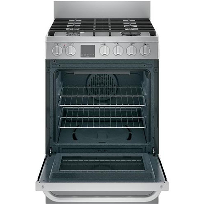 Haier 24 in. 2.9 cu. ft. Convection Oven Freestanding Gas Range 