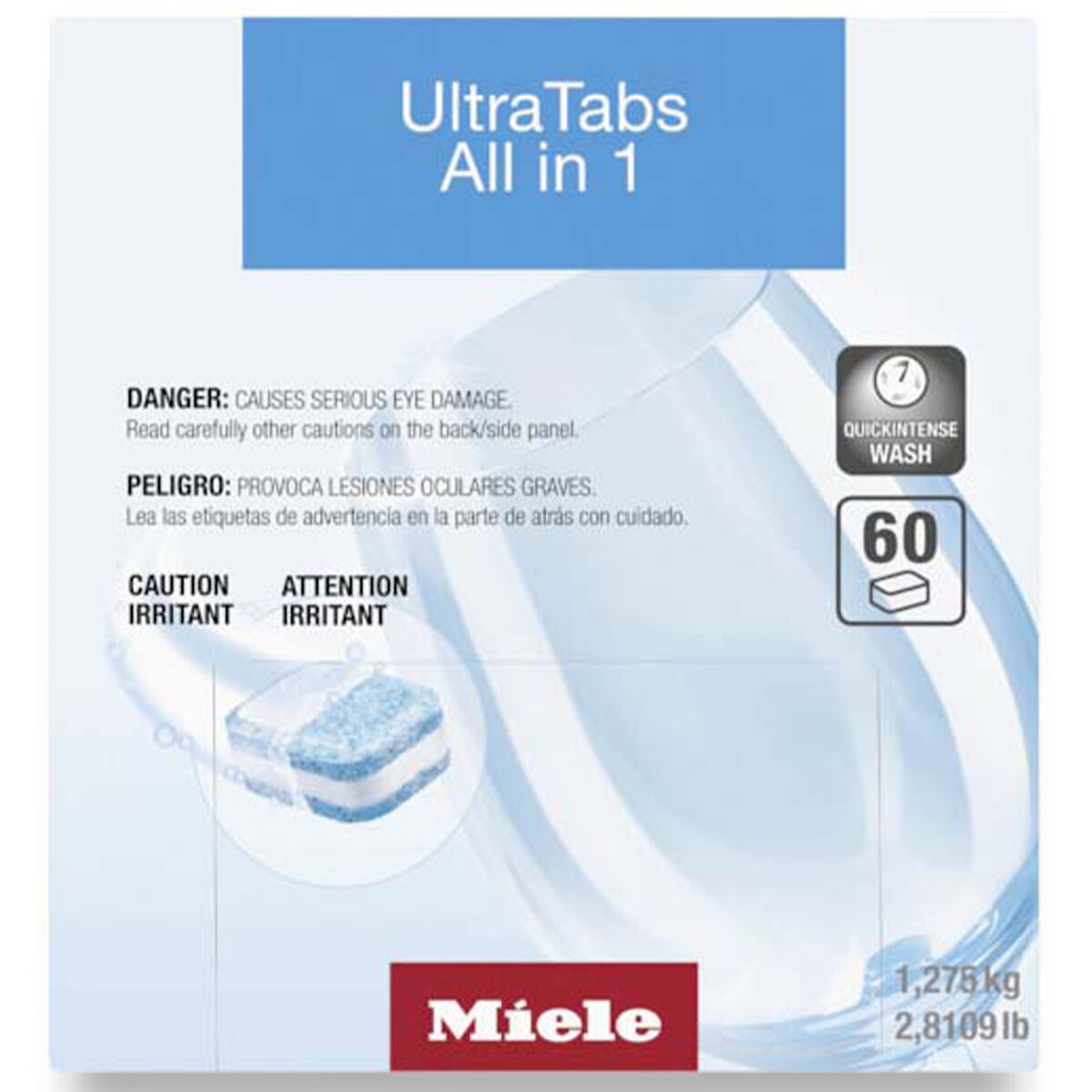 Miele UltraTabs All In 1 for Dishwashers (60 count) | P.C. Richard 