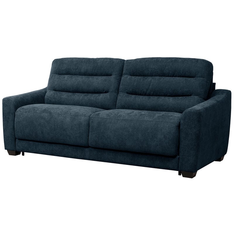 Sofa Bed Adjustable Folding Futon Sofa Trule Fabric: Blue Polyester