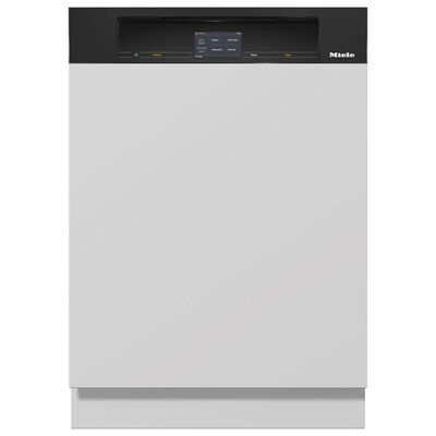 Miele 24 in. Smart Built-In Dishwasher with AutoDos System, Front Control, 40 dBA Sound Level, 33 Wash Cycles & Sanitize Cycle - Custom Panel Ready | G7916SCI