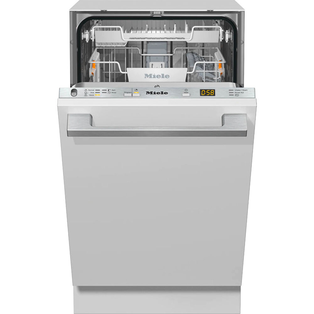 Miele 18 in. Built-In Dishwasher with Top Control, 44 dBA Sound 