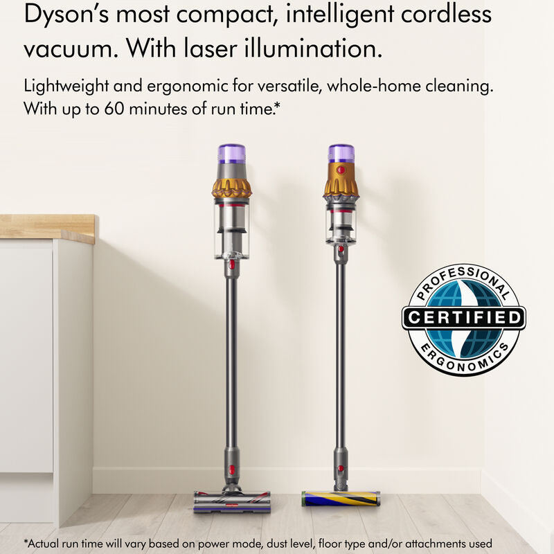 Dyson V12 Detect Slim Cordless Vacuum Cleaner with Laser Illumination