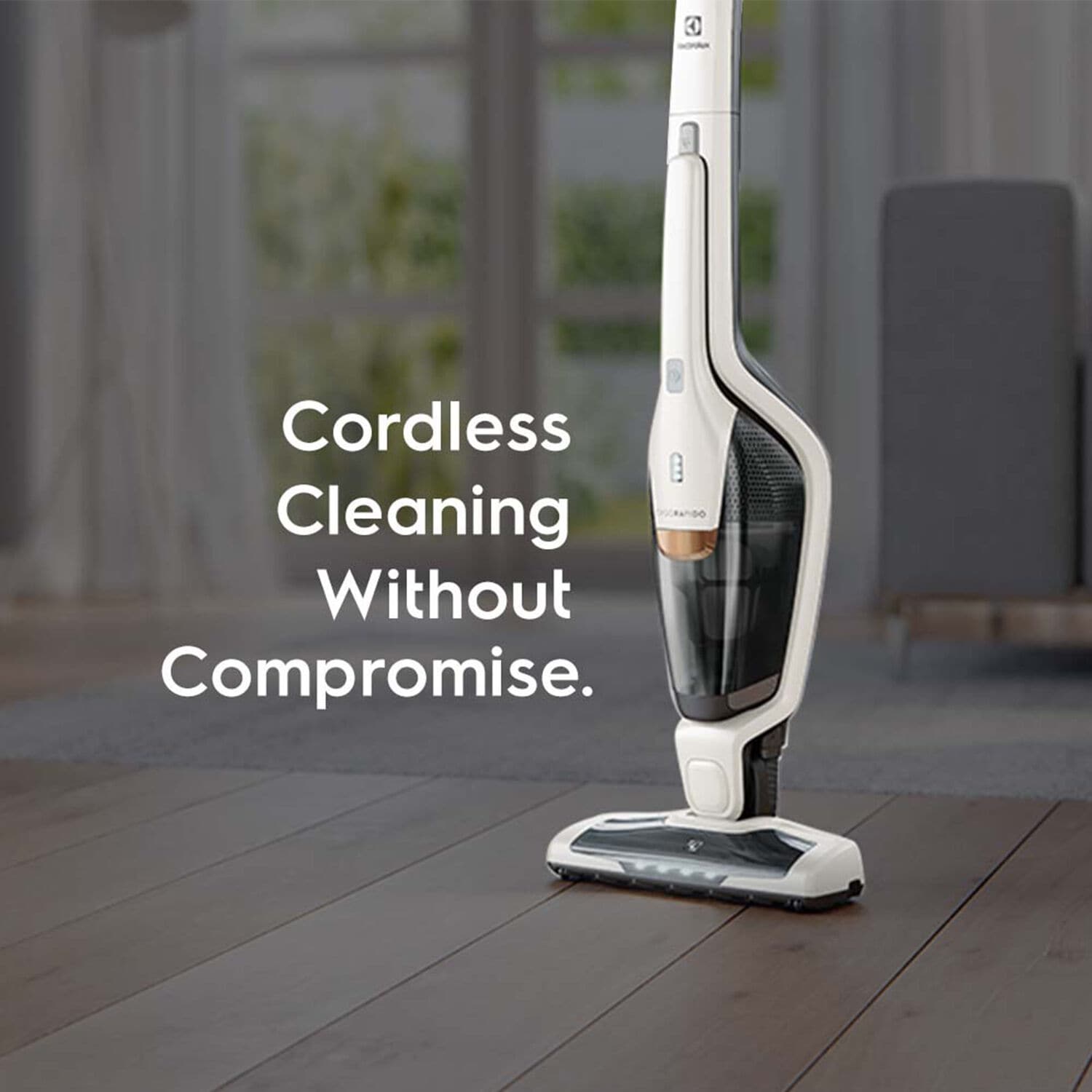 Electrolux Ergorapido Lightweight Cordless Vacuum - Satin White