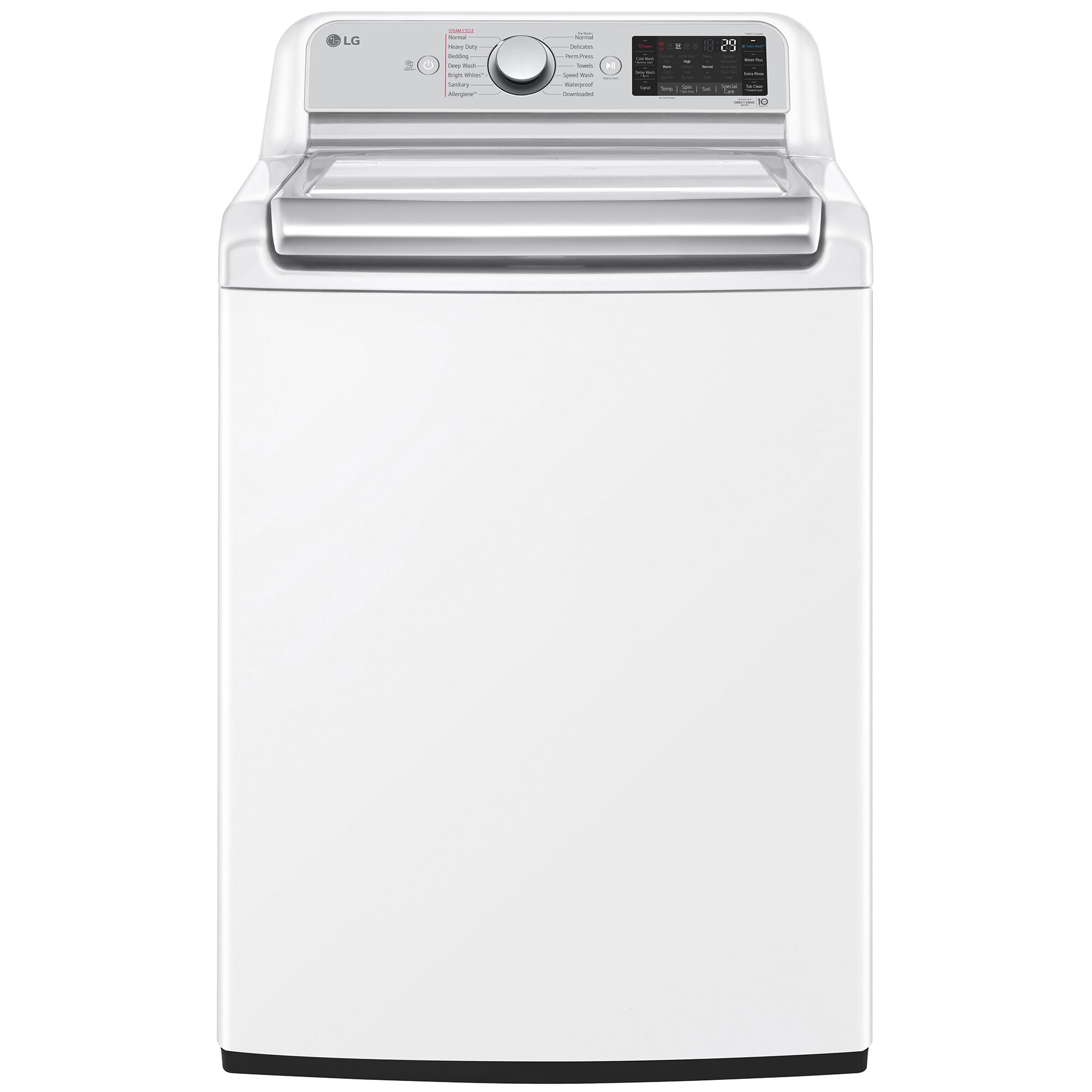 Steam wash in lg deals washing machine