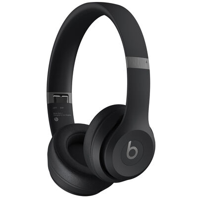 Beats Solo4 Wireless Headphones - On-Ear Wireless Headphones - Matte Black | MUW23LL-A