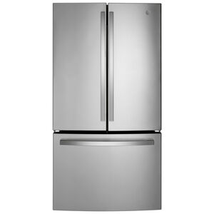 GE 36 in. 21.9 cu. ft. Counter Depth French Door Refrigerator with Internal Water Dispenser - Fingerprint Resistant Stainless, , hires