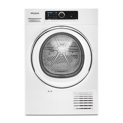 Whirlpool 24 in. 4.3 cu. ft. Ventless Electric Dryer with Delicate Cycle for Small Spaces - White | WCD5090JW