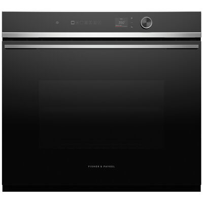 Fisher & Paykel Series 7 30 in. 4.1 cu. ft. Electric Smart Wall Oven with True European Convection & Self Clean - Stainless Steel | OB30SD14PLX1