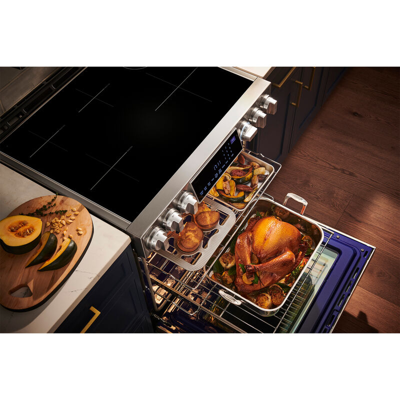 LG LSIS6338F 30 Inch Smart Slide In Induction Range with 5