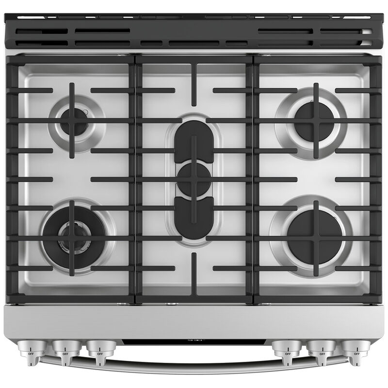 GE 30-inch Freestanding Gas Range with Front Controls