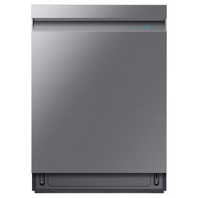 Samsung 24" Smart Built-In Dishwasher with Top Control, 39 dBA Sound Level, 15 Place Settings, 7 Wash Cycles & Sanitize Cycle - Stainless Steel | DW80R9950US