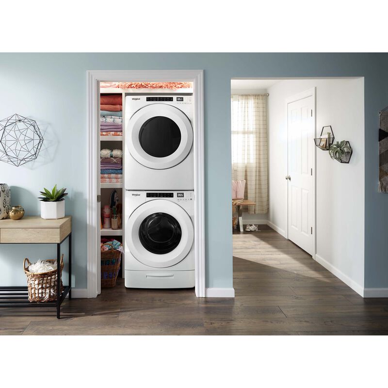 Whirlpool 27 in. 4.3 cu. ft. Closet-Depth Stackable Front Load