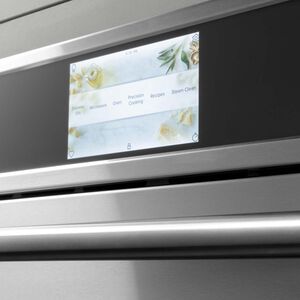 Cafe 30" 1.7 Cu. Ft. Electric Smart Wall Oven with True European Convection & Steam Clean - Stainless Steel, Stainless Steel, hires