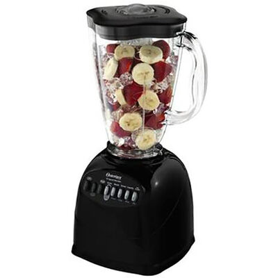 BLACK+DECKER 40 oz. 10-Speed Black Countertop Blender BL2010BG