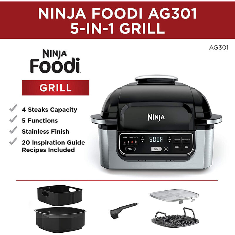 Restored Ninja Foodi 14-in-1 8-qt. XL Pressure Cooker Steam Fryer