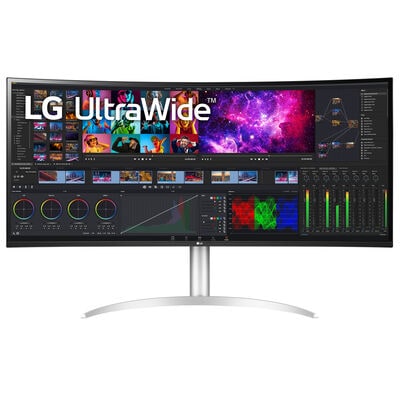 LG 40" Curved UltraWide 5K2K Nano IPS Monitor with Thunderbolt 4 Connectivity | 40WP95C-W